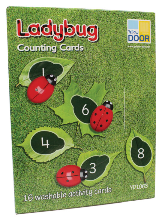 Ladybug Counting Cards