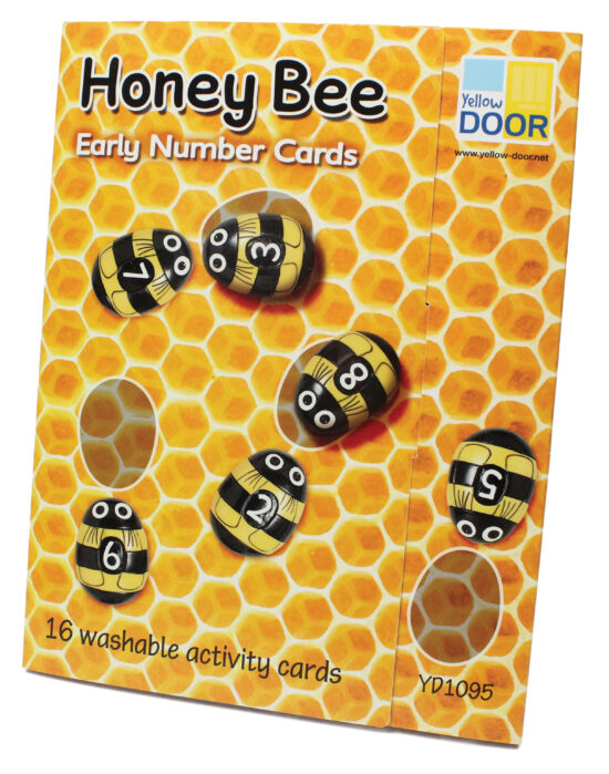 Honey Bee Number Cards