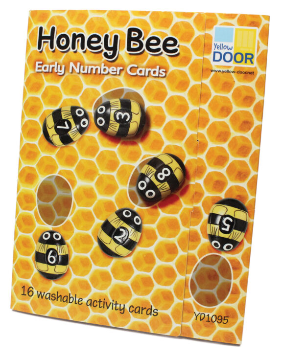 Honey Bee Number Cards
