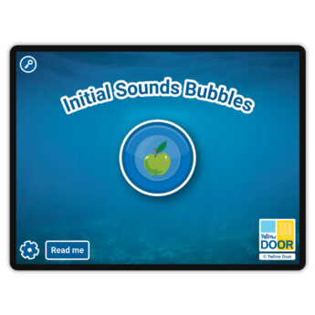 Initial Sounds Bubbles App