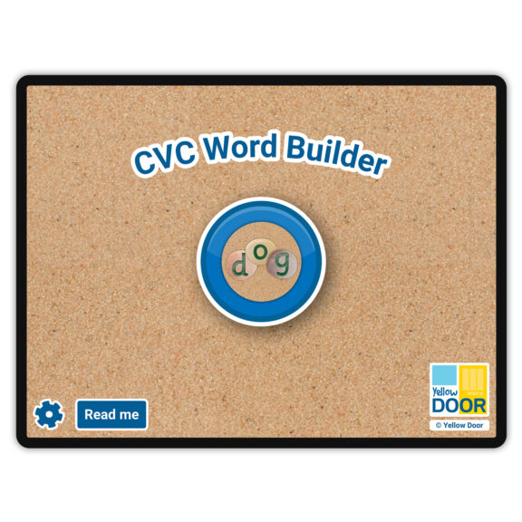 CVC Word Builder App